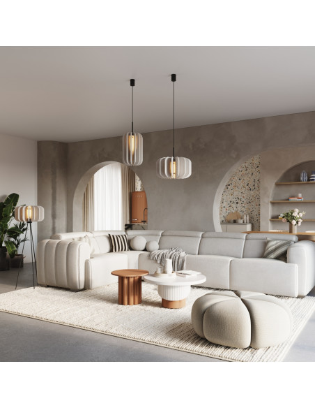 Lampa wisząca MULA 45 beżowa