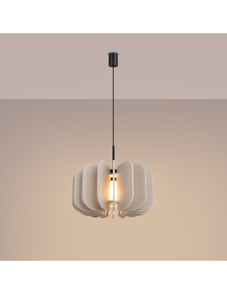 Lampa wisząca MULA 45 beżowa