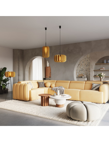 Lampa wisząca MULA 45 żółta