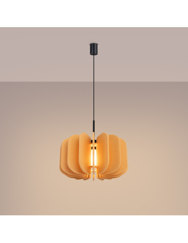 Lampa wisząca MULA 45 żółta