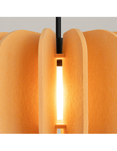 Lampa wisząca MULA 45 żółta