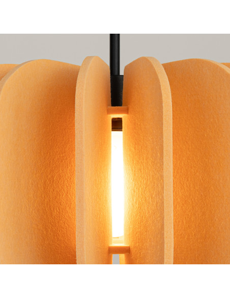 Lampa wisząca MULA 45 żółta