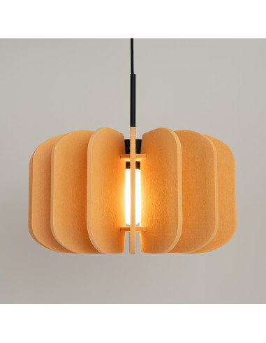 Lampa wisząca MULA 45 żółta
