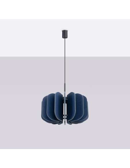 Lampa wisząca MULA 45 granatowa