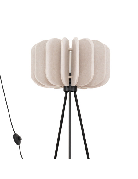 Lampa podłogowa MULA 45 beżowa