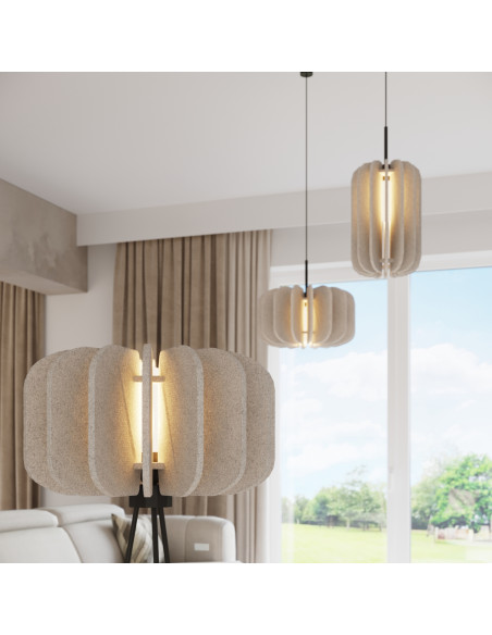 Lampa podłogowa MULA 45 beżowa