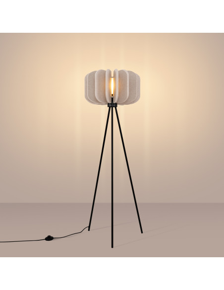 Lampa podłogowa MULA 45 beżowa