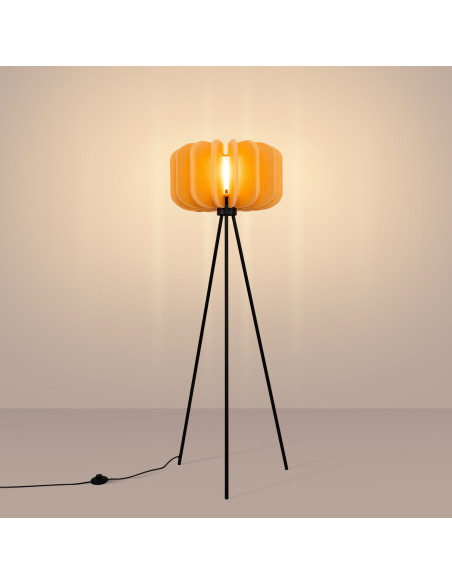 Lampa podłogowa MULA 45 żółta