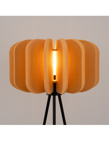 Lampa podłogowa MULA 45 żółta
