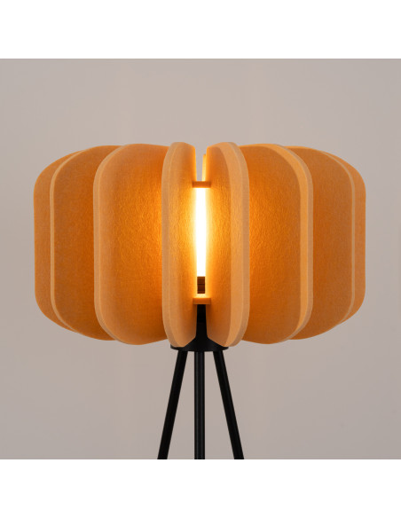 Lampa podłogowa MULA 45 żółta