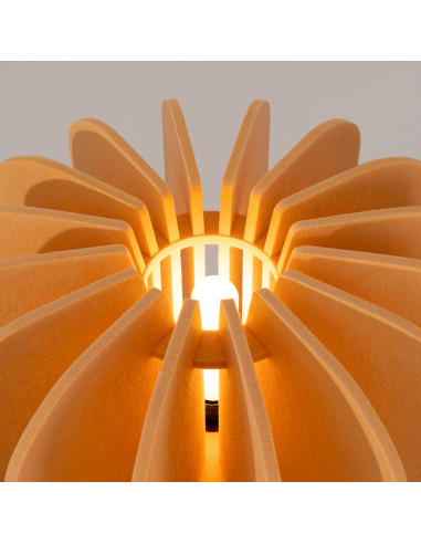 Lampa podłogowa MULA 45 żółta