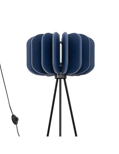 Lampa podłogowa MULA 45 granatowa