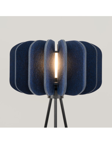 Lampa podłogowa MULA 45 granatowa