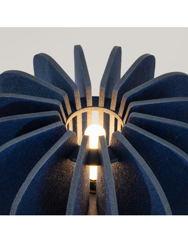 Lampa podłogowa MULA 45 granatowa