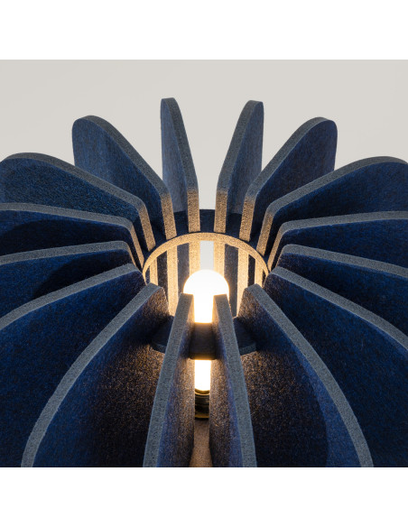 Lampa podłogowa MULA 45 granatowa