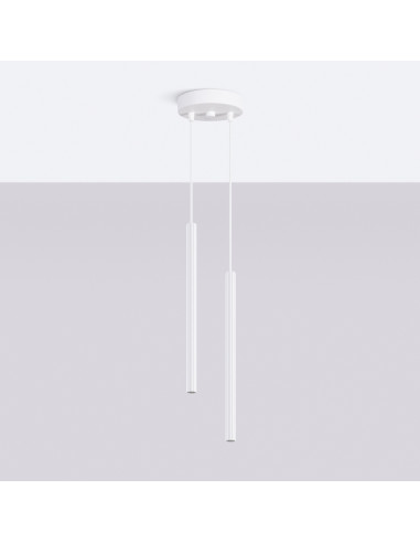 Lampa wisząca ARCHE 2P biała