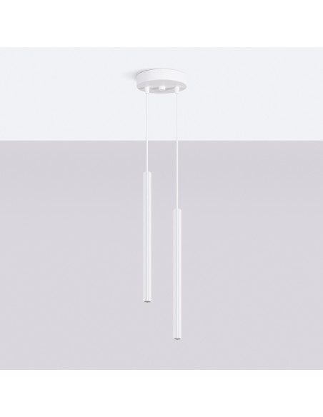 Lampa wisząca ARCHE 2P biała