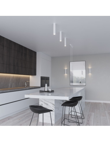 Lampa wisząca LAGOS 2P biała