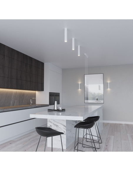 Lampa wisząca LAGOS 2P biała