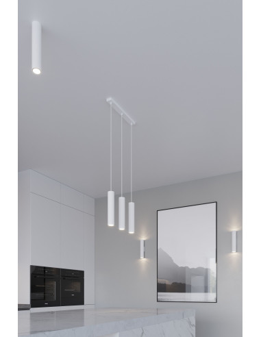 Lampa wisząca LAGOS 2P biała