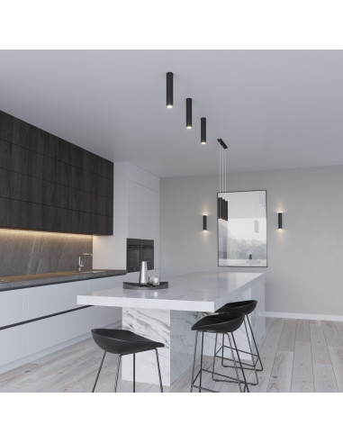 Lampa wisząca LAGOS 2P czarna