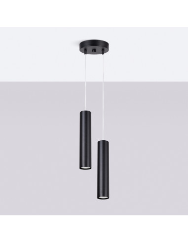 Lampa wisząca LAGOS 2P czarna