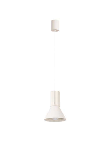 Lampa wisząca ESTRIA 1 beżowa