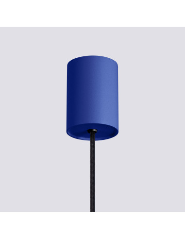 Lampa wisząca ESTRIA 1 biała/ultramaryna