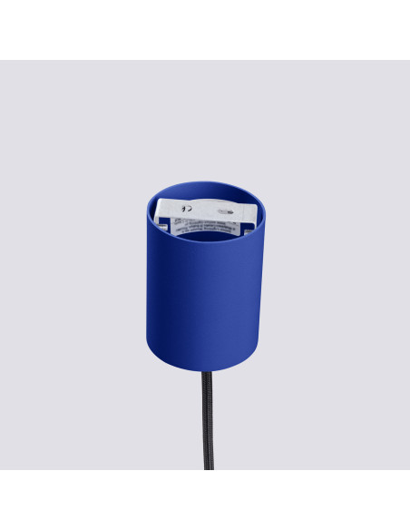 Lampa wisząca ESTRIA 1 biała/ultramaryna