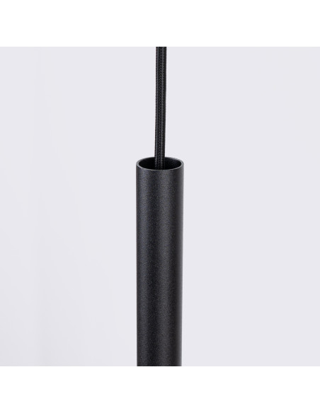 Lampa wisząca FELTRO 1 czarna/beżowa