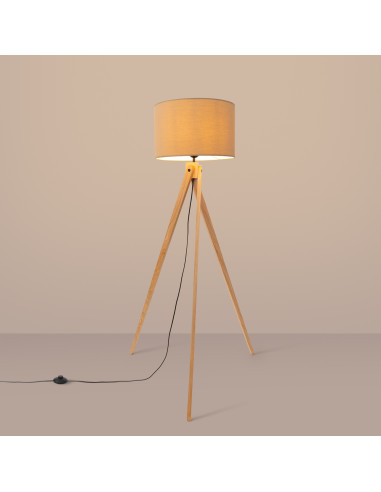 Lampa podłogowa NATT taupe