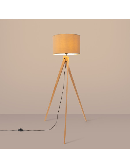 Lampa podłogowa NATT taupe