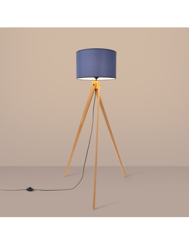 Lampa podłogowa NATT granat