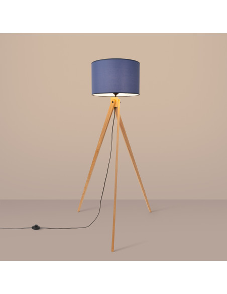 Lampa podłogowa NATT granat