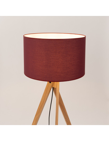 Lampa podłogowa NATT burgund