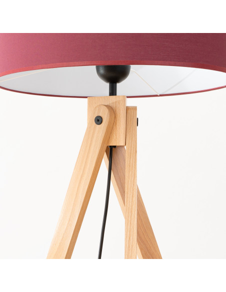 Lampa podłogowa NATT burgund