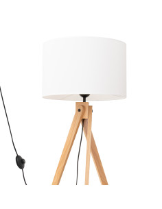 Lampa podłogowa NATT biała