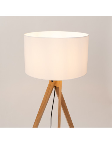 Lampa podłogowa NATT biała