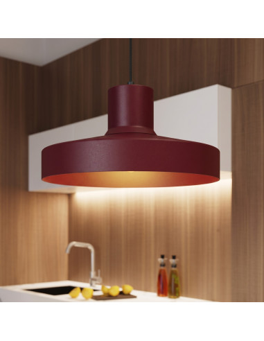 Lampa wisząca BILO burgund