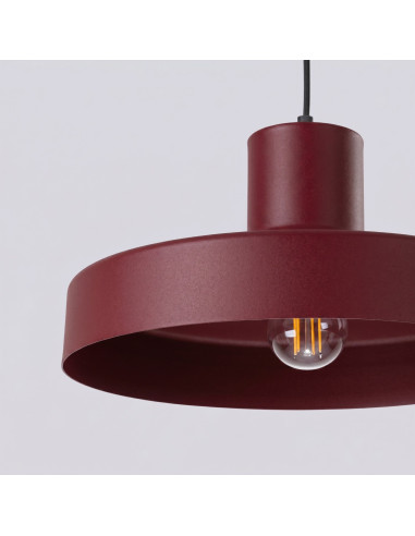 Lampa wisząca BILO burgund