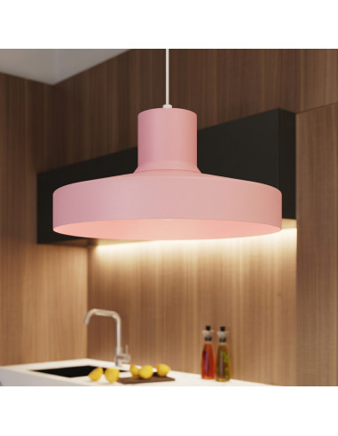 Lampa wisząca BILO różowa