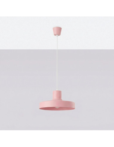 Lampa wisząca BILO różowa