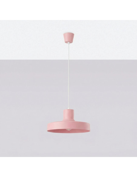 Lampa wisząca BILO różowa