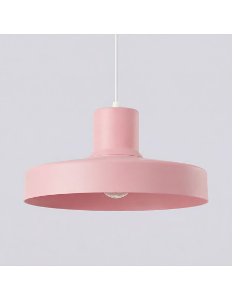 Lampa wisząca BILO różowa