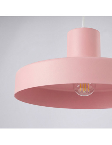 Lampa wisząca BILO różowa
