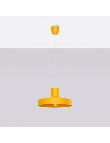 Lampa wisząca BILO żółta