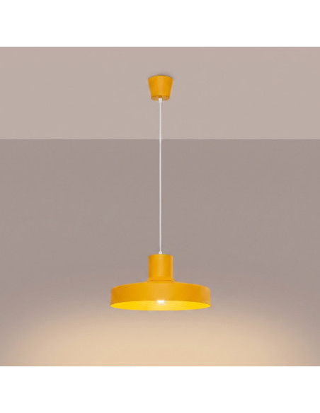 Lampa wisząca BILO żółta