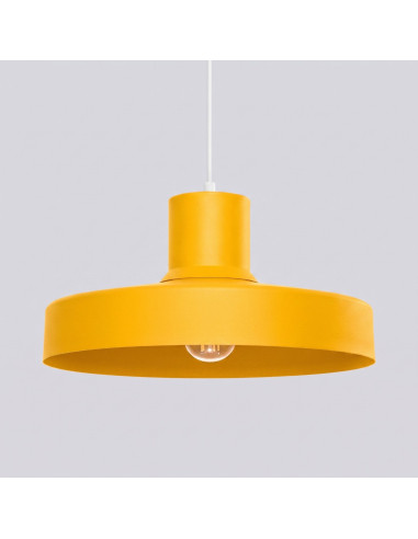 Lampa wisząca BILO żółta
