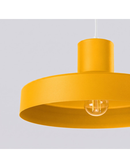 Lampa wisząca BILO żółta