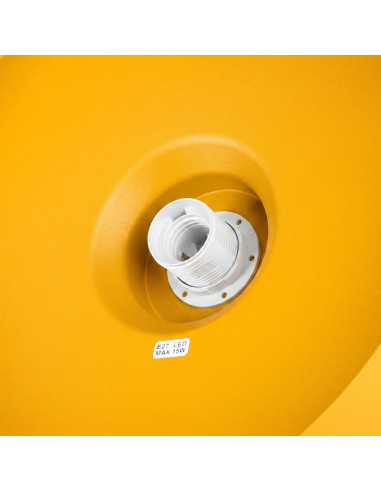 Lampa wisząca BILO żółta
